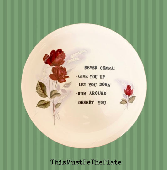 *Read description before buying* Never gonna give you up by Rick Astley